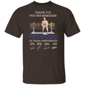 Forrest Gump 25 Years Anniversary Signature Shirt
