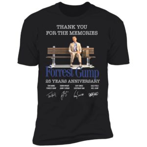 Forrest Gump 25 Years Anniversary Signature Shirt