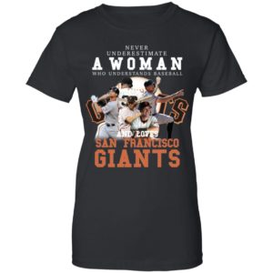 Never Underestimate A Woman Who Understands Baseball and Love San Francisco Giants Shirt image Never Underestimate A Woman Who Understands Baseball and Love San Francisco Giants Shirt