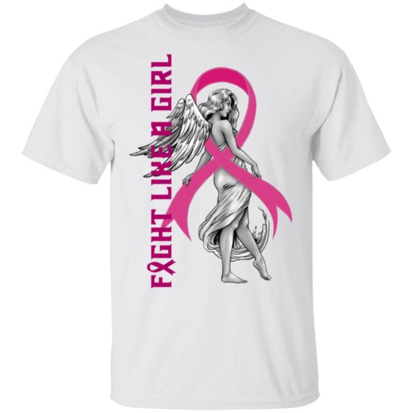 Fight Like A Breast Cancer Girl Shirt