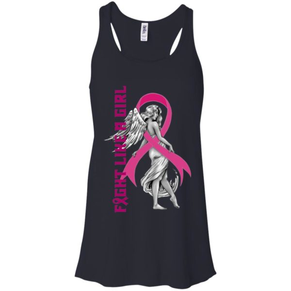 Fight Like A Breast Cancer Girl Shirt