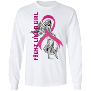Fight Like A Breast Cancer Girl Shirt