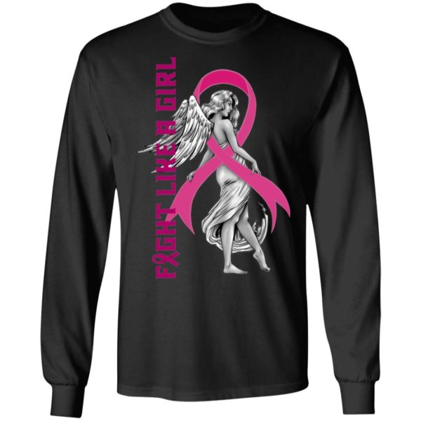 Fight Like A Breast Cancer Girl Shirt