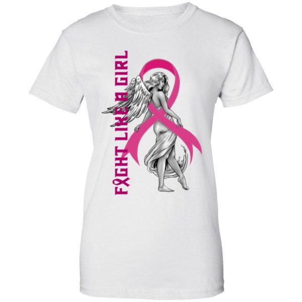 Fight Like A Breast Cancer Girl Shirt