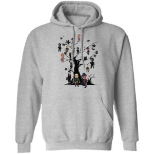 Horror Character Movie On The Tree Halloween Shirt