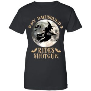 My Dachshund Rides Shotgun Halloween Shirt image My Dachshund Rides Shotgun Halloween Shirt