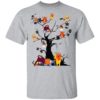 Winnie The Pooh Friends Halloween Tree Shirt