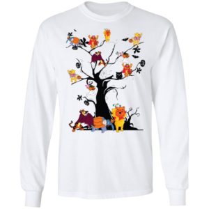 Winnie The Pooh Friends Halloween Tree Shirt