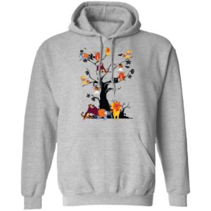 Winnie The Pooh Friends Halloween Tree Shirt