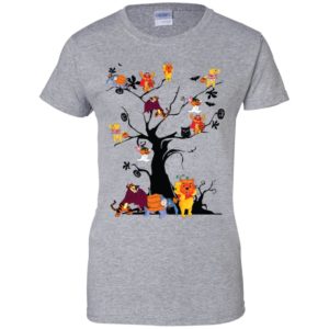 Winnie The Pooh Friends Halloween Tree Shirt