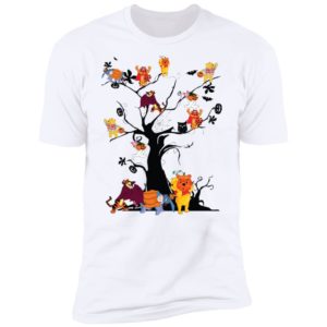 Winnie The Pooh Friends Halloween Tree Shirt