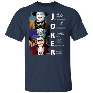 Joker All Version Signature Shirt