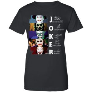 Joker All Version Signature Shirt