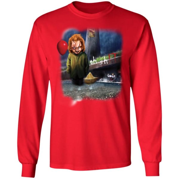 Chucky Georgie Denbrough Oh Shit IT Shirt