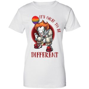 IT LGBT It's Ok To Be Different Shirt image IT LGBT It's Ok To Be Different Shirt