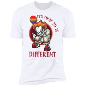 IT LGBT It's Ok To Be Different Shirt image IT LGBT It's Ok To Be Different Shirt
