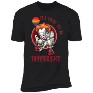 IT LGBT It's Ok To Be Different Shirt image IT LGBT It's Ok To Be Different Shirt