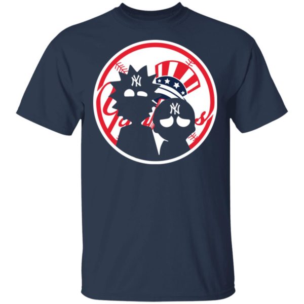 Rick And Morty New York Yankees Fan Shirt