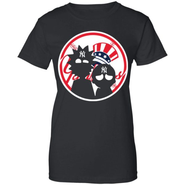 Rick And Morty New York Yankees Fan Shirt