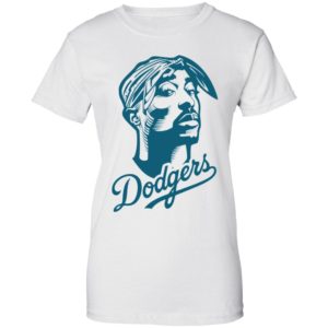 Tupac Dodgers Shirt image Tupac Dodgers Shirt