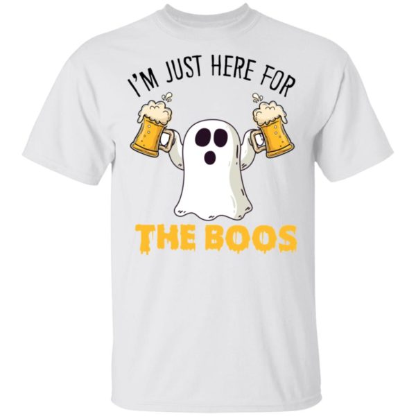 I’m Just Here For The Boos Drink Beer Halloween Shirt