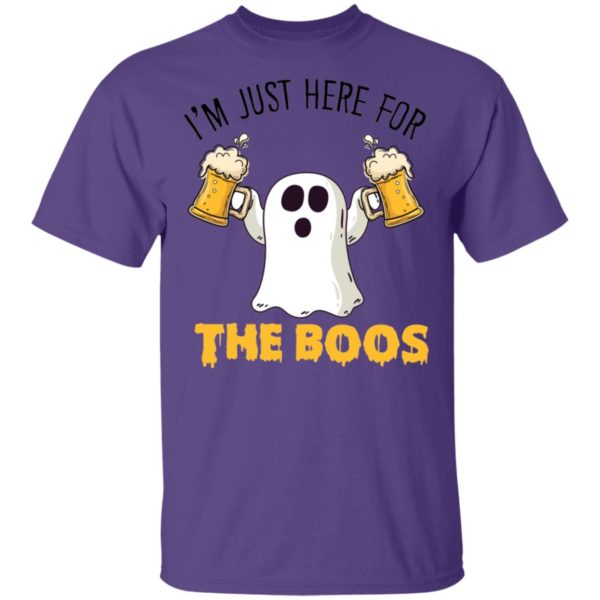 I’m Just Here For The Boos Drink Beer Halloween Shirt