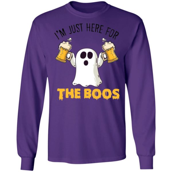 I’m Just Here For The Boos Drink Beer Halloween Shirt