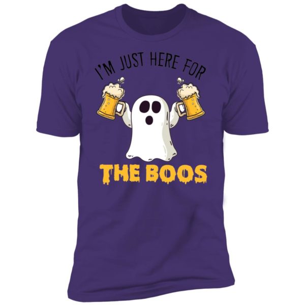 I’m Just Here For The Boos Drink Beer Halloween Shirt