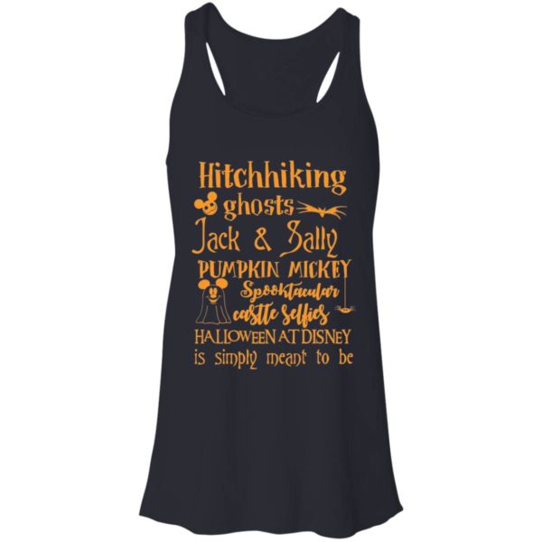 Hitchhiking Ghosts Jack & Sally Pumpkin Mickey Halloween Shirt