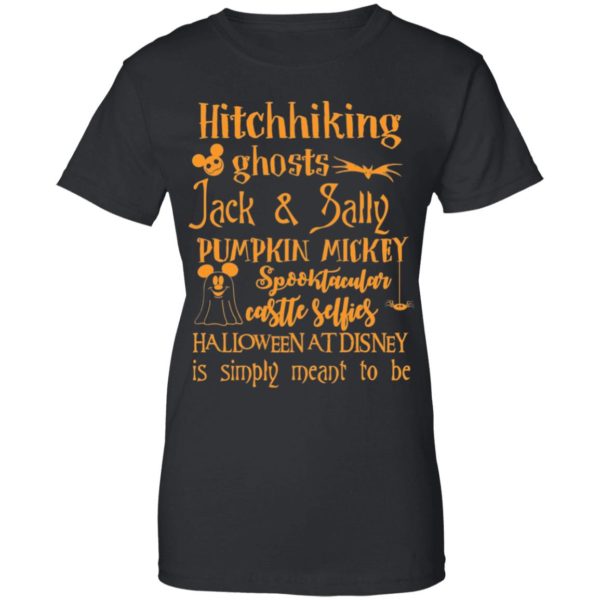 Hitchhiking Ghosts Jack & Sally Pumpkin Mickey Halloween Shirt