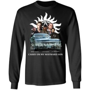 Supernatural Carry On Wayward Son Shirt