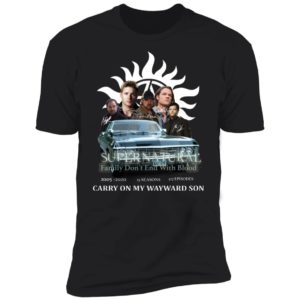 Supernatural Carry On Wayward Son Shirt