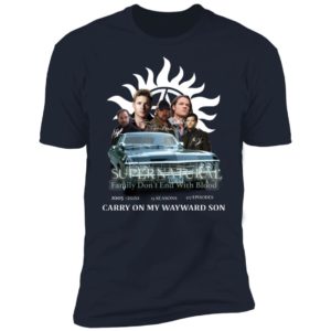 Supernatural Carry On Wayward Son Shirt