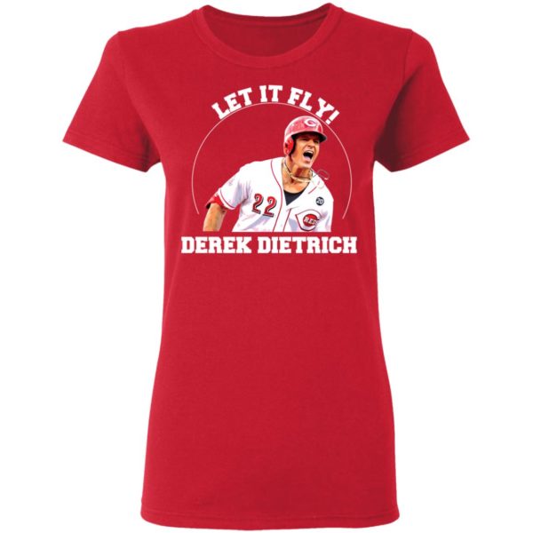 Derek Dietrich Let It Fly Cincinnati Shirt