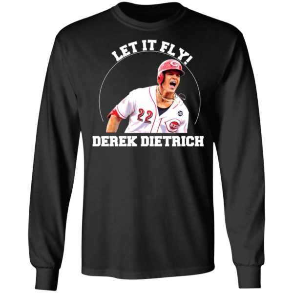 Derek Dietrich Let It Fly Cincinnati Shirt
