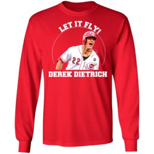 Derek Dietrich Let It Fly Cincinnati Shirt
