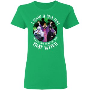 I Took DNA Test I'm 100% Witch Villain Queens Halloween Shirt