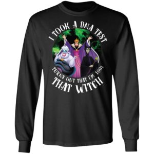I Took DNA Test I'm 100% Witch Villain Queens Halloween Shirt