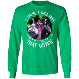 I Took DNA Test I'm 100% Witch Villain Queens Halloween Shirt