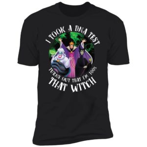 I Took DNA Test I'm 100% Witch Villain Queens Halloween Shirt