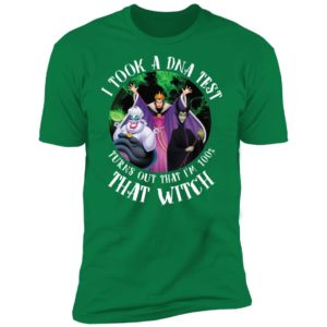 I Took DNA Test I'm 100% Witch Villain Queens Halloween Shirt