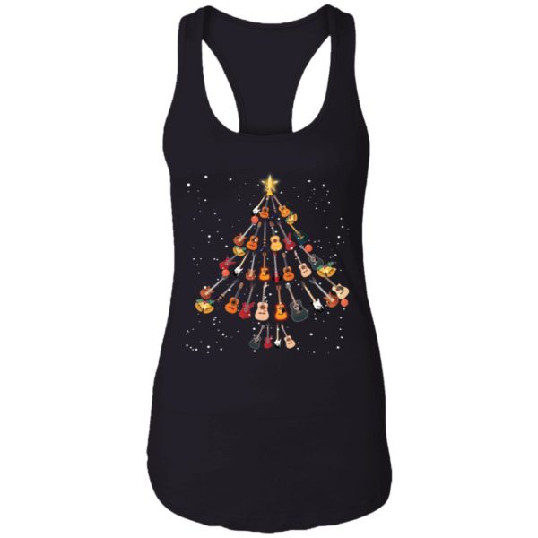 Guitar Christmas Tree Shirt