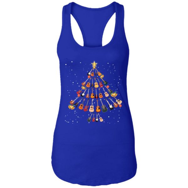 Guitar Christmas Tree Shirt