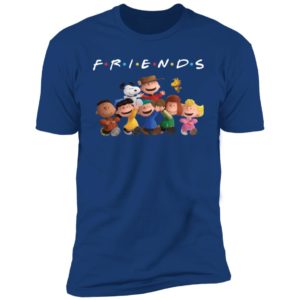 Peanut Snoopy Charlie Brown Friends TV Show Shirt