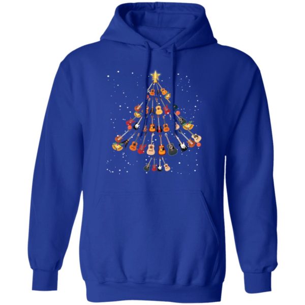 Guitar Christmas Tree Shirt