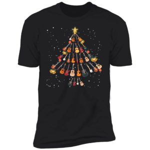 Guitar Christmas Tree Shirt image Guitar Christmas Tree Shirt