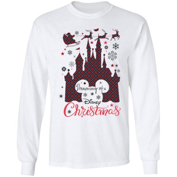 Dreaming of A Disney Christmas Shirt