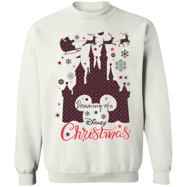 Dreaming of A Disney Christmas Shirt