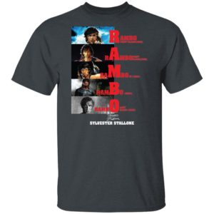 Rambo All Season Sylvester Stallone Signature Shirt image Rambo All Season Sylvester Stallone Signature Shirt