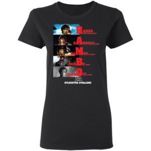 Rambo All Season Sylvester Stallone Signature Shirt image Rambo All Season Sylvester Stallone Signature Shirt